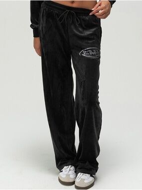 Black  Lounge Pants with Logo